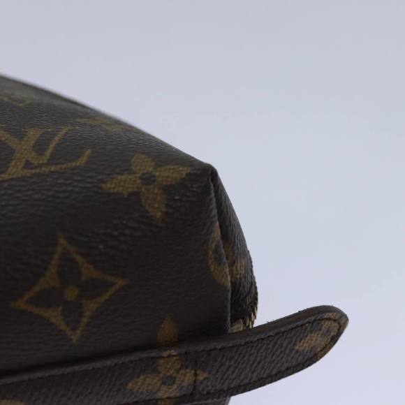 LOUIS VUITTON Monogram Trousse Demi Ronde Cosmetic Pouch M47520 LV Auth 77563 - Picture 16 of 16